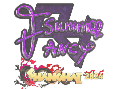 Sticker | Summer (Glitter) | Shanghai 2024