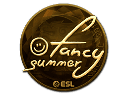 Sticker | Summer (Gold) | Katowice 2019