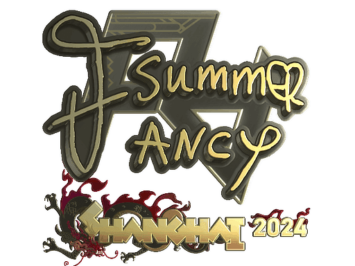 Sticker | Summer (Gold) | Shanghai 2024