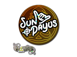 Sticker | SunPayus (Glitter) | Paris 2023