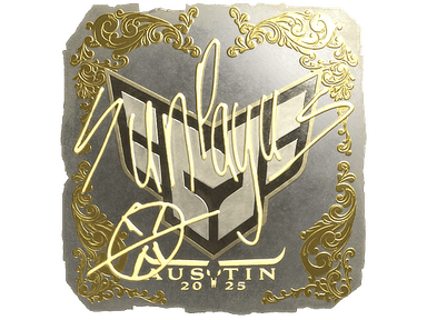 Sticker | SunPayus (Gold) | Austin 2025