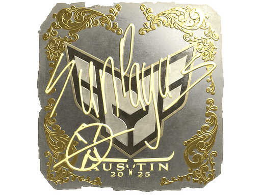 Sticker | SunPayus (Gold) | Austin 2025