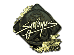 Sticker | SunPayus (Gold) | Rio 2022