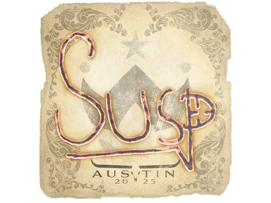 Sticker | susp | Austin 2025