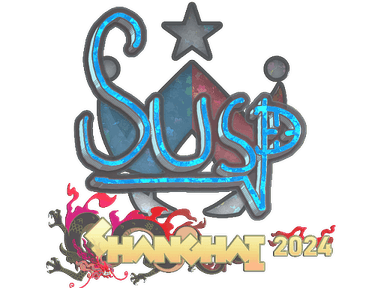 Sticker | susp (Glitter) | Shanghai 2024