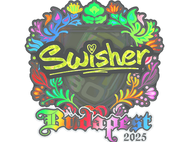Sticker | Swisher (Holo) | Budapest 2025