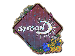 Sticker | syrsoN (Glitter) | Rio 2022