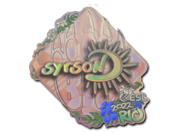 Sticker | syrsoN (Holo) | Rio 2022