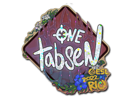 Sticker | tabseN (Glitter) | Rio 2022