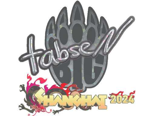 Sticker | tabseN (Glitter) | Shanghai 2024