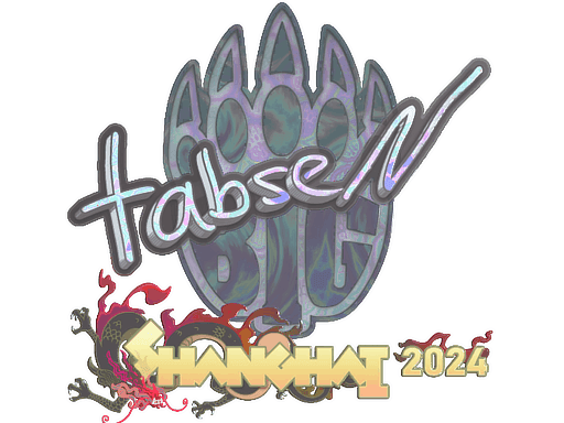 Sticker | tabseN (Holo) | Shanghai 2024