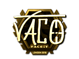 Sticker | TACO (Gold) | London 2018