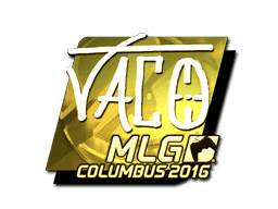 Sticker | TACO (Gold) | MLG Columbus 2016