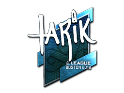 Sticker | tarik (Foil) | Boston 2018