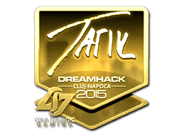 Sticker | tarik (Gold) | Cluj-Napoca 2015