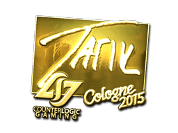 Sticker | tarik (Gold) | Cologne 2015