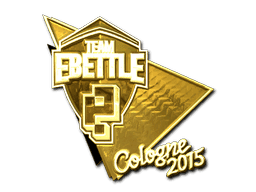 Sticker | Team eBettle (Gold) | Cologne 2015