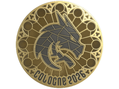 Sticker | Team Spirit (Gold) | Cologne 2026