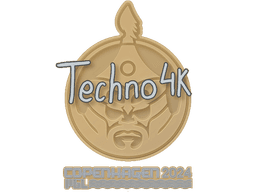 Sticker | Techno4K | Copenhagen 2024