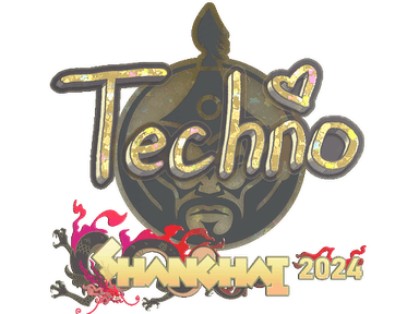 Sticker | Techno4K (Glitter) | Shanghai 2024