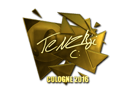 Sticker | TENZKI (Gold) | Cologne 2016