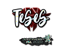 Sticker | TeSeS (Glitter) | Antwerp 2022