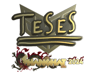Sticker | TeSeS (Gold) | Shanghai 2024
