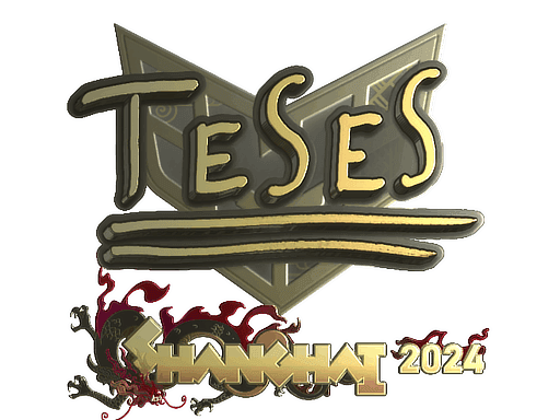 Sticker | TeSeS (Gold) | Shanghai 2024