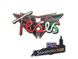 Sticker | TeSeS (Holo) | Stockholm 2021