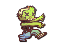 Sticker | The Zombie