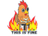 Sticker | This Is Fine (Chicken)