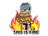 Sticker | This Is Fine (H)
