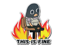 Sticker | This Is Fine (T)