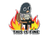 Sticker | This Is Fine (T)
