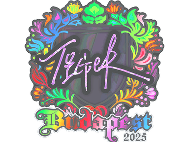 Sticker | Tiger (Holo) | Budapest 2025