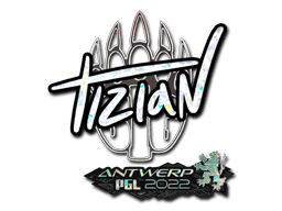 Sticker | tiziaN (Glitter) | Antwerp 2022