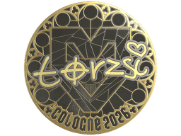 Sticker | torzsi (Gold) | Cologne 2026