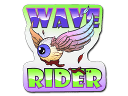 Sticker | Toxic Wave Rider