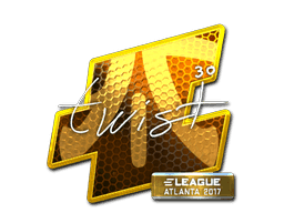 Sticker | twist (Foil) | Atlanta 2017