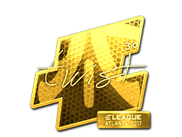 Sticker | twist (Gold) | Atlanta 2017