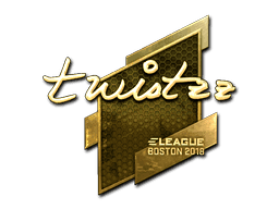 Sticker | Twistzz (Gold) | Boston 2018