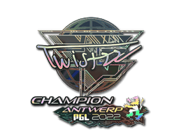 Sticker | Twistzz (Holo, Champion) | Antwerp 2022