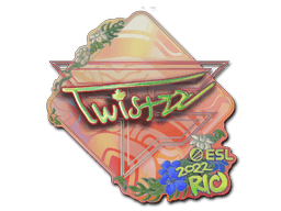 Sticker | Twistzz (Holo) | Rio 2022