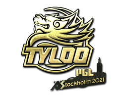 Sticker | Tyloo (Gold) | Stockholm 2021