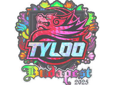 Sticker | TYLOO (Holo) | Budapest 2025