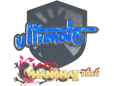 Sticker | ultimate (Glitter) | Shanghai 2024