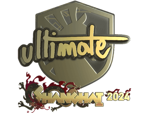 Sticker | ultimate (Gold) | Shanghai 2024