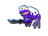Sticker | Ultraviolet Poison Frog (Foil)