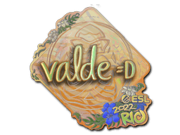 Sticker | v4lde (Holo) | Rio 2022