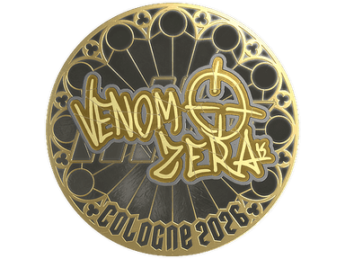 Sticker | venomzera (Gold) | Cologne 2026